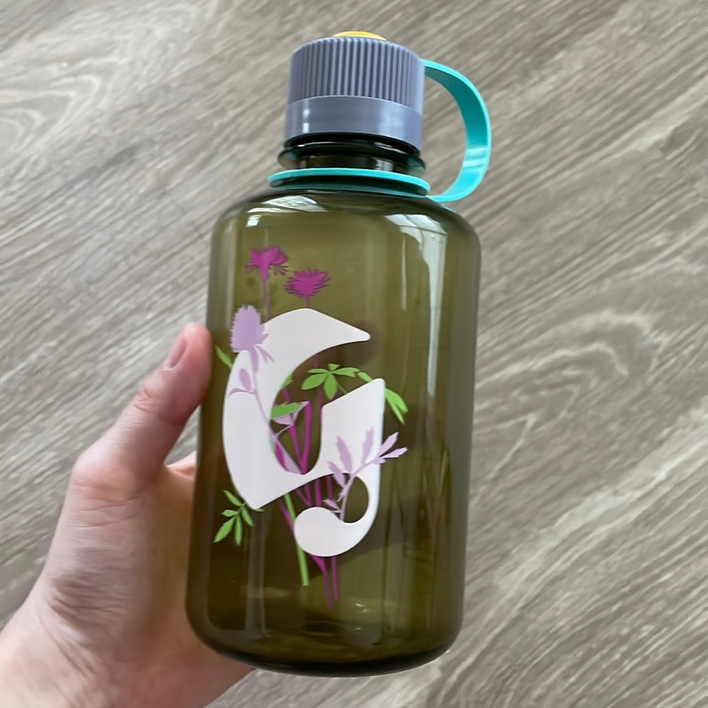 Glossier water bottle